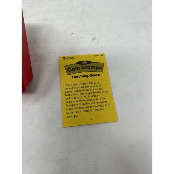 Learning Resources Coin Stamps - Picture 4 of 5